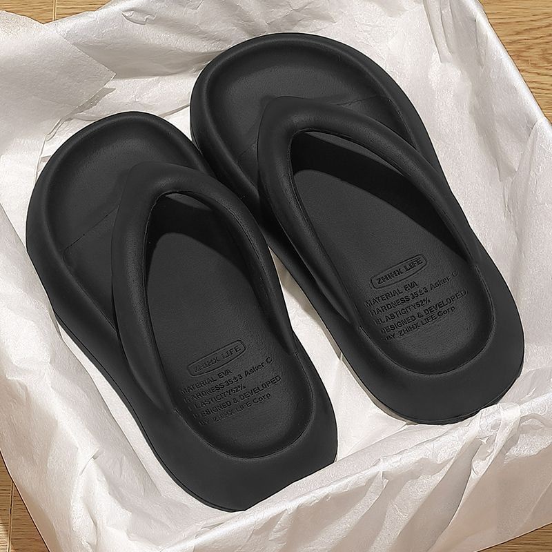 Dép Xỏ Ngón Đế Dày Chống Trượt Thời Trang Mùa Hè Dành Cho Nữ