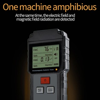 ET825 Electromagnetic Radiation Tester Wave Radiation Detector EMF Meter