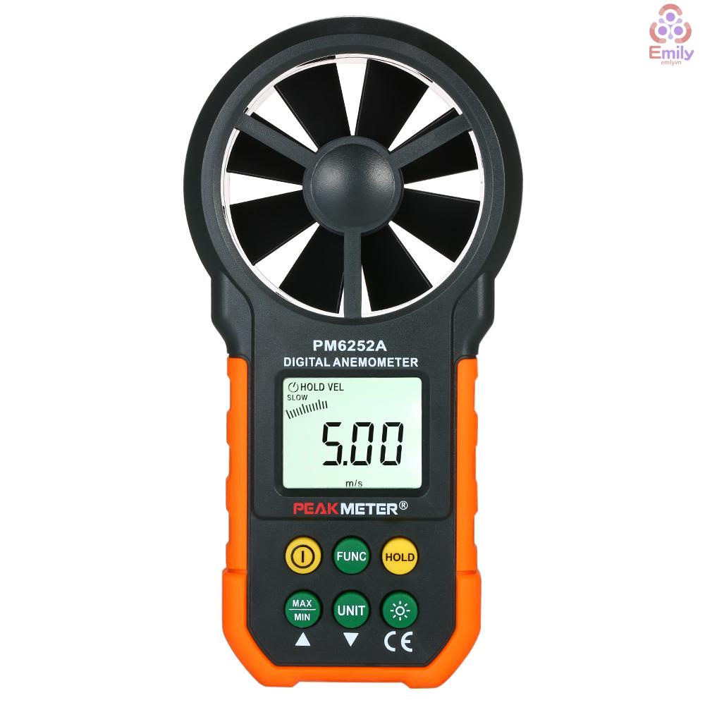 Đồng Hồ Đo Tốc Độ Gió CFM Cầm Tay Màn Hình LCD Có Đèn Nền Chuyên Dụng Cho Bộ Sưu Tập Dữ Liệu Ngoài Trời [19]