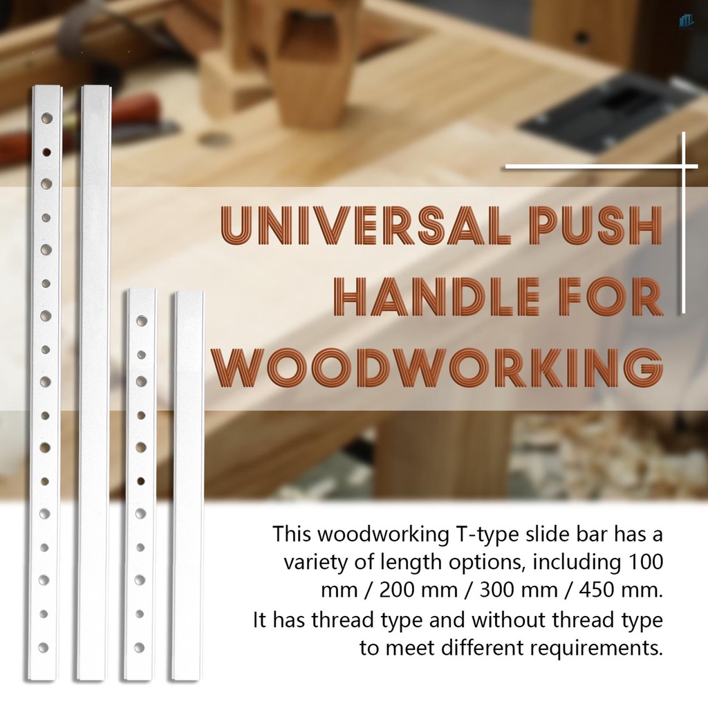Thanh Trượt Cố Định Hình Chữ T Chuyên Dụng Cho Chế Biến Gỗ DIY