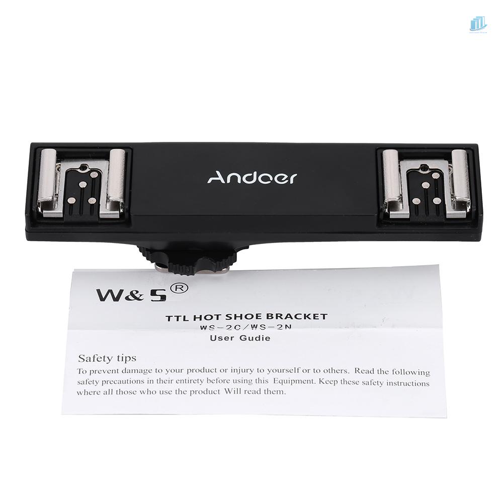 ANDOER Khung Chia Đèn Flash Cho Máy Ảnh D750 D7200 D7100 D7000 D800 D810 D600 DSLR