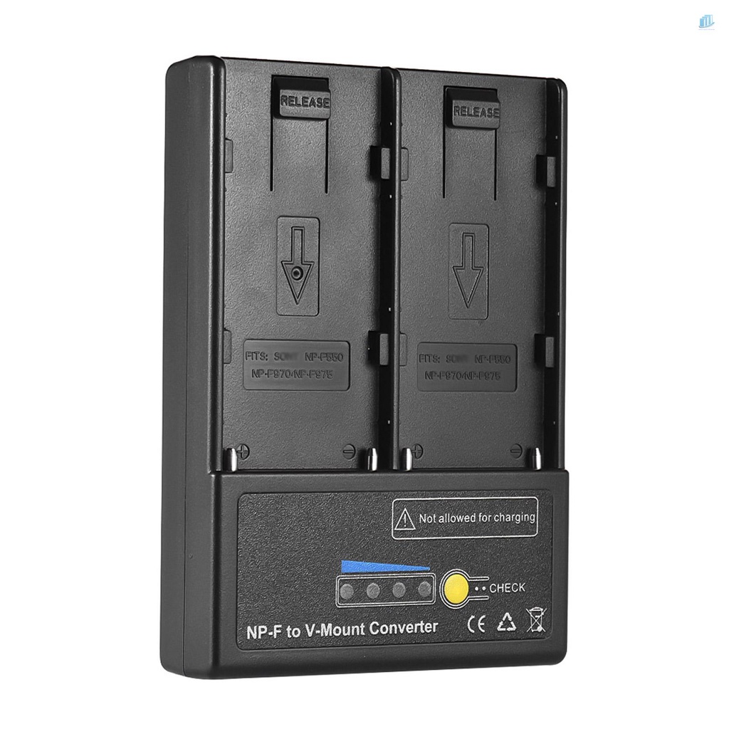 Bộ Chuyển Đổi Pin smartwatchinone NP-F Sang V-mount Cho NP-F550 NP-F750 NP-F970 Series