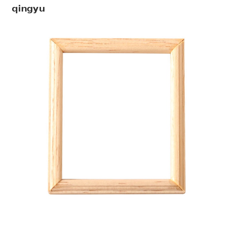 Qingyu 1 Khung Ảnh Mini Hình Chữ Nhật Trang Trí Nhà Búp Bê