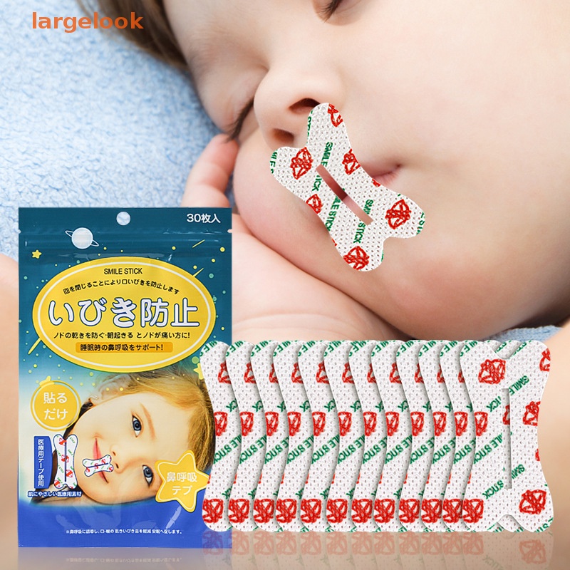 Set 30 Miếng Dán Mũi Chống Ngáy Khi Ngủ Tiện Dụng