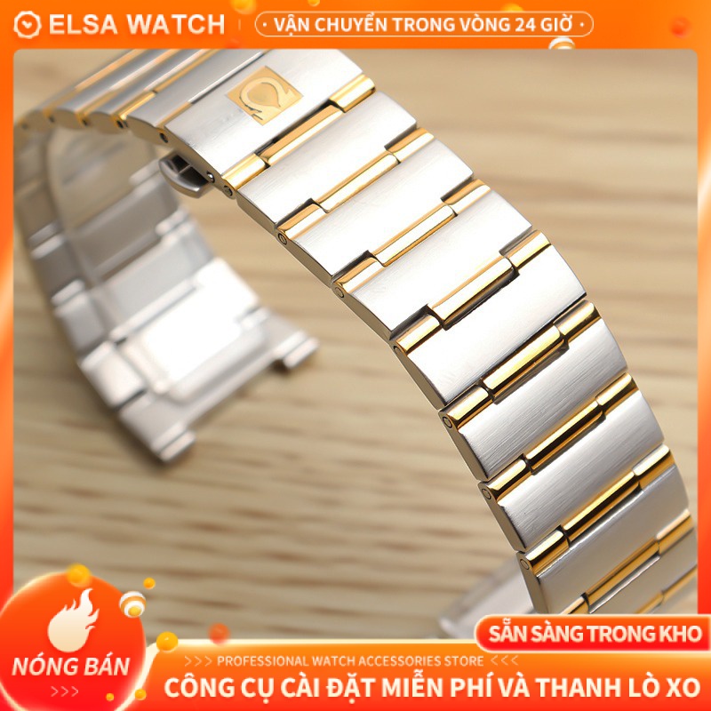 dây đồng hồ OMEGA 22*14mm dây đồng hồ 22*14mm dây đeo thép OMEGA