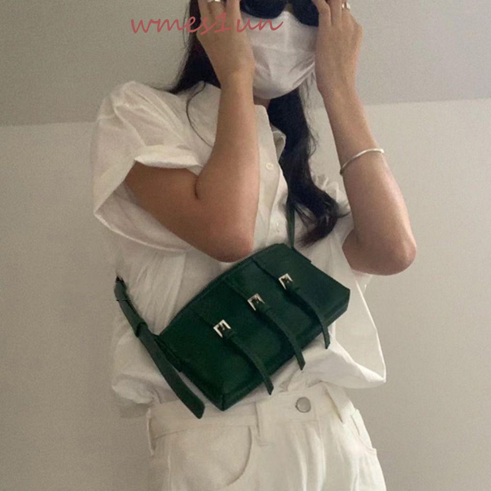 Túi Đựng Mỹ Phẩm WMES15H Đeo Vai / Thắt Lưng Tùy Chỉnh Phong Cách Hàn Quốc Tinh|Túi Đựng Son Môi / Đồ Trang Điểm Đa Năng Tiện Dụng Chất Lượng Cao