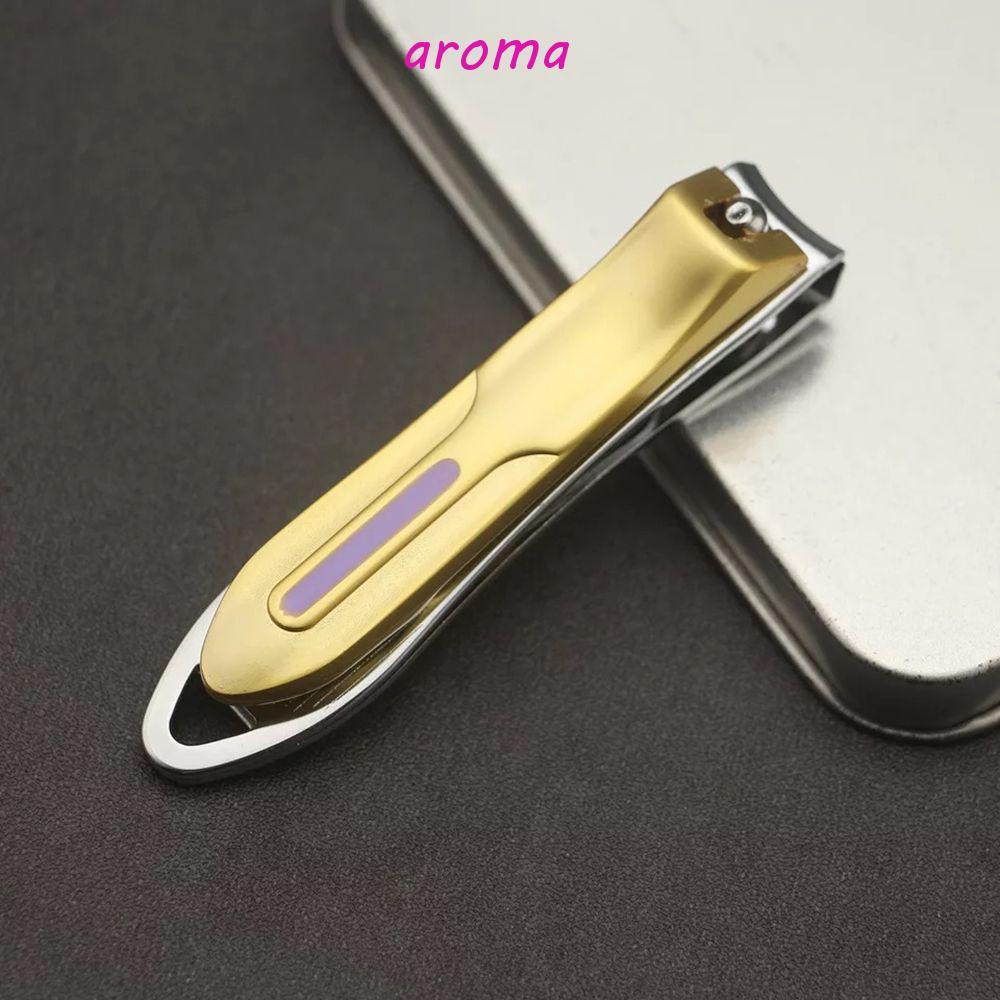 Kềm Cắt Móng Tay Bằng Thép Không Gỉ Thiết Kế Miệng Rộng Dày Cứng