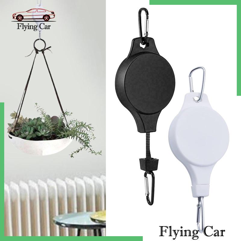 [Lzdjfmy2] Móc Treo Chậu Cây Có Thể Thu Gọn Cho Gara Sân Vườn