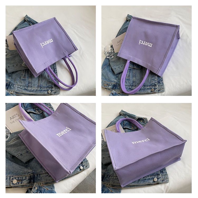 Túi Xách Tote Vải Bố Kích Thước 34X30