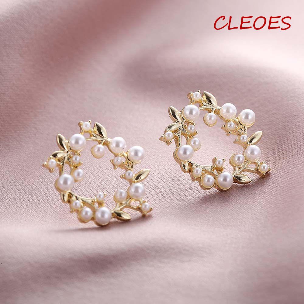 Bông Tai Hình Tròn Đơn Giản|Bông Tai Thời Trang Phong Cách Hàn Quốc