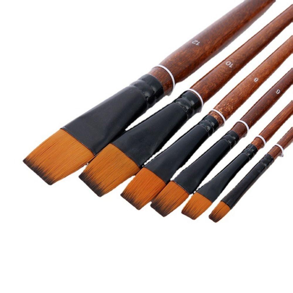 Cọ Vẽ Màu Nước Hai Tông Bằng Nylon Chuyên Nghiệp GIOVANNI Dành Cho Học Sinh