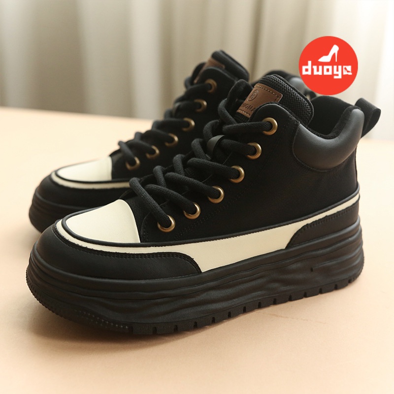 Đôi Giày Thể Thao Đế Dày Bằng Lông Cừu Chính Hãng Luji Thời Trang Mùa Đông 2022 Mới Cho Nữ