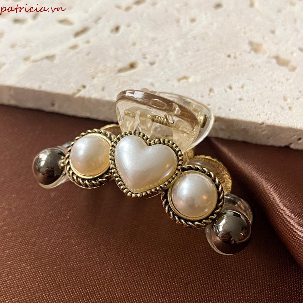 Kẹp Tóc Hình Vuông Bằng Hợp Kim Phong Cách Hàn Quốc Ngọt Ngào Cho Nữ