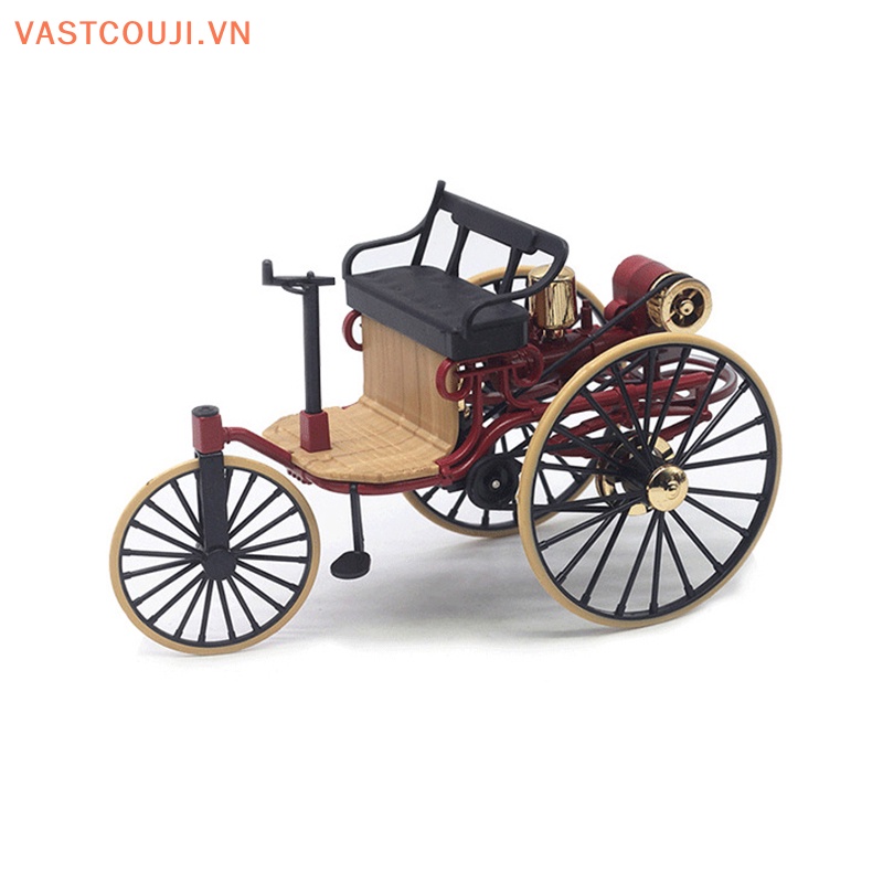 1 Mô Hình Xe Ba Bánh VASTJI Cổ Điển Số 1: 12 1886 Bằng Hợp Kim