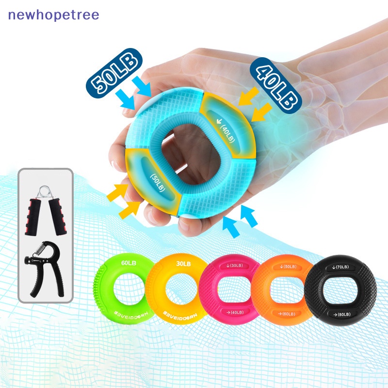 Vòng Silicone Tập Cơ Tay 20-70LB Chuyên Dụng