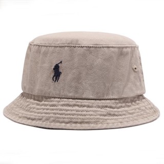 Ralph lauren basin hat small horse label fisherman hat Paul cotton casual hat trendy all-match sun-proof hat
