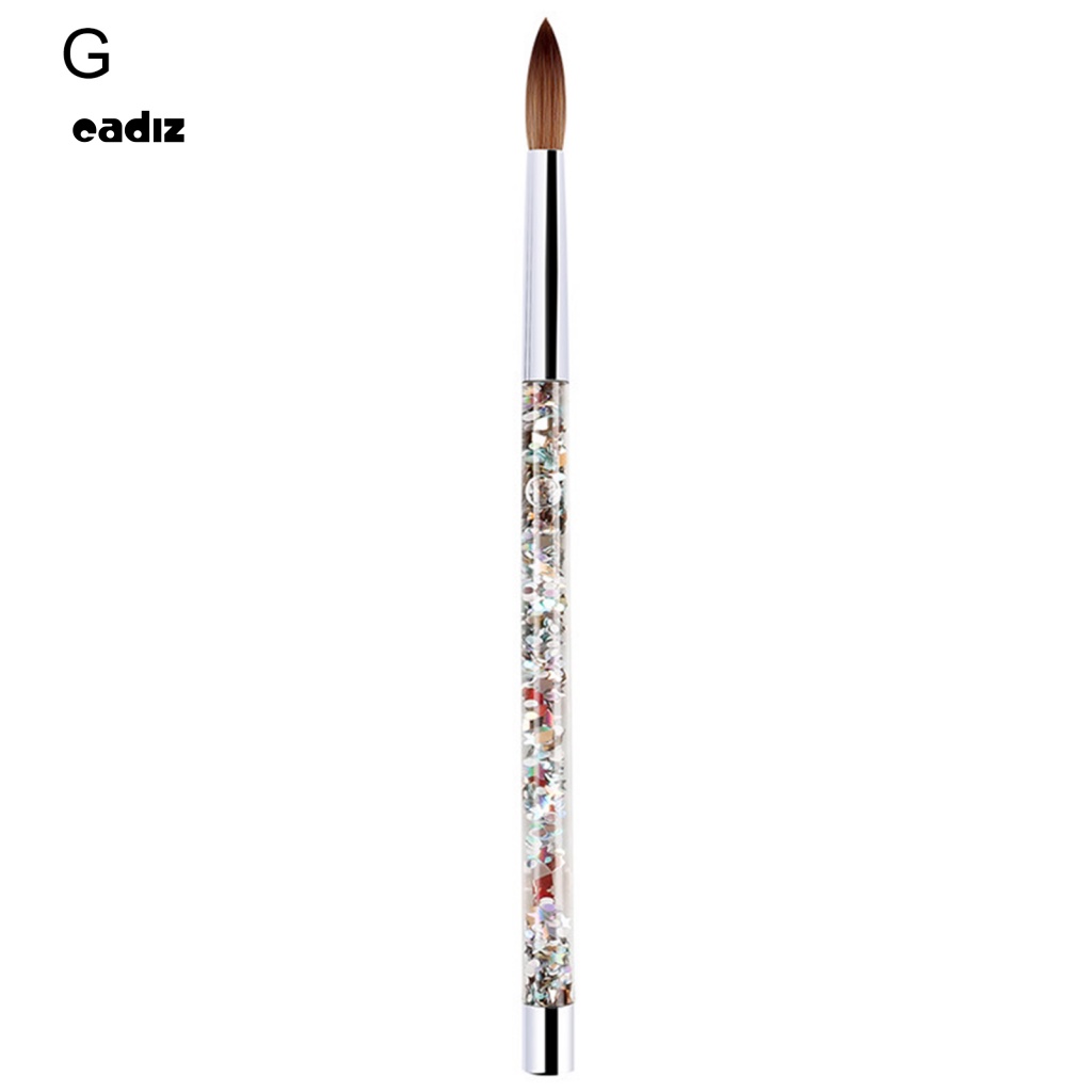 Cọ Trang Trí Móng Tay Với Lông Nylon Và Tay Cầm Bằng Nhựa Acrylic Thoải Mái