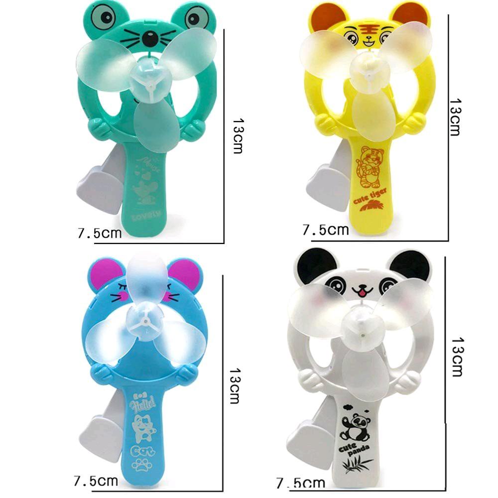Quạt Cầm Tay Hình Thú Ngộ Nghĩnh Đáng Yêu , Quạt bóp tay mini , Quạt chạy bằng cơm , Quạt giá rẻ