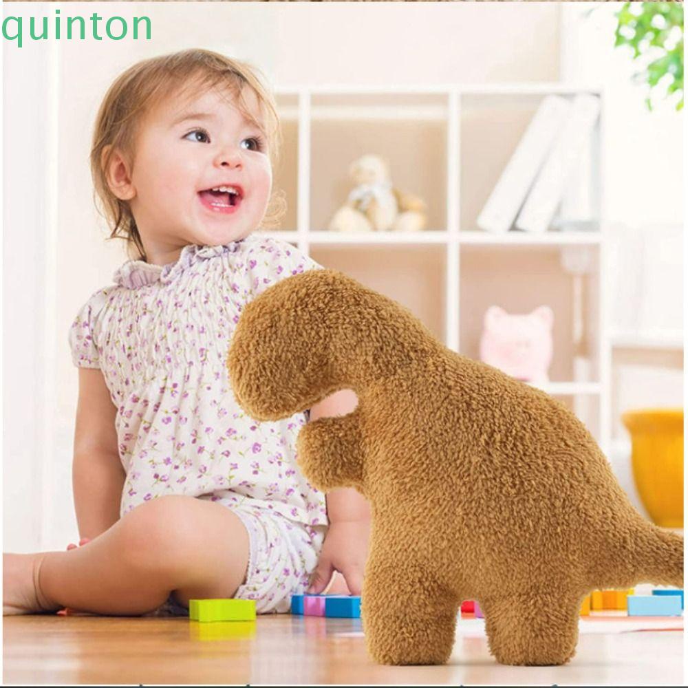 Gối Nhồi Bông Hình Khủng Long / Gà QUINTON Dino Trang Trí Tiệc Tùng Cho Bé