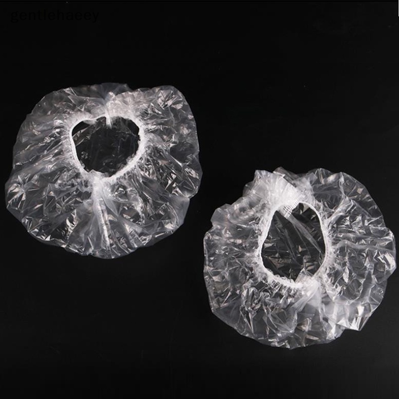 Set 100 Mũ Tắm Một Lần Trong Suốt Co Giãn Dùng Một Lần