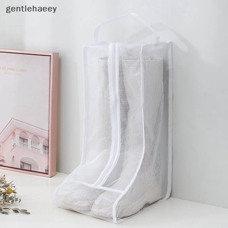 Túi Đựng Giày Trong Suốt Chống Nước Chống Bụi Có Khóa Kéo Tiện Lợi