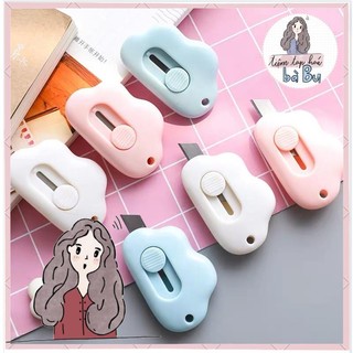 Dao rọc giấy hình đám mây/chân mèo dễ thương