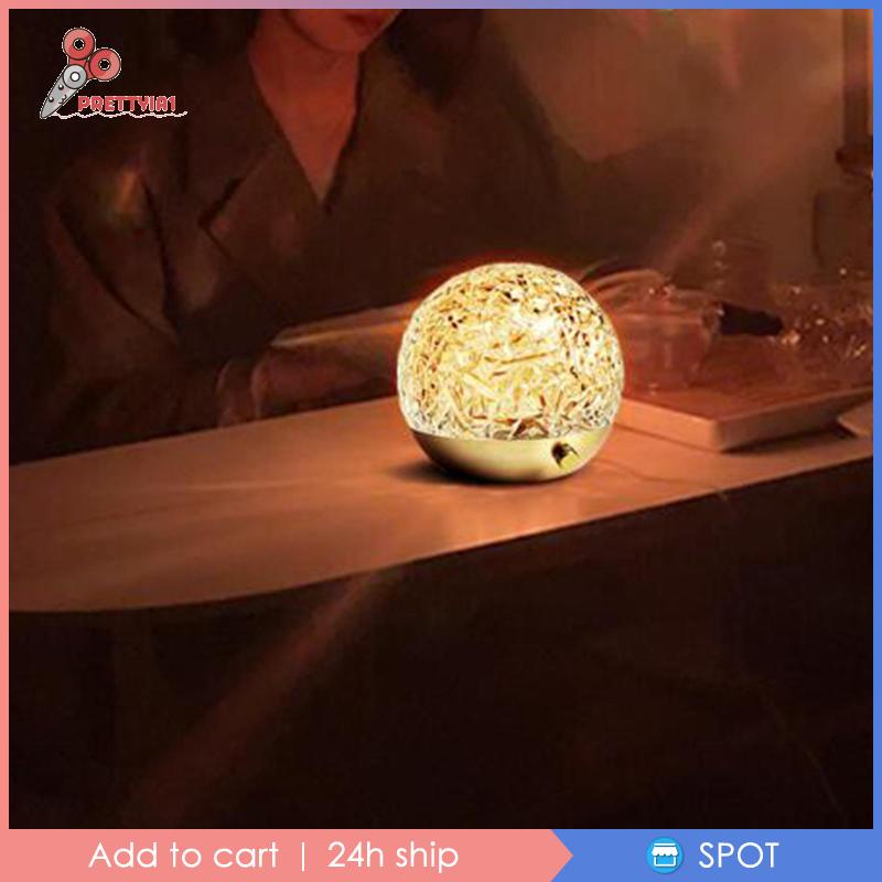 [Prettyia1] Đèn Bàn Sóng Nước USB Cho Bữa Tiệc