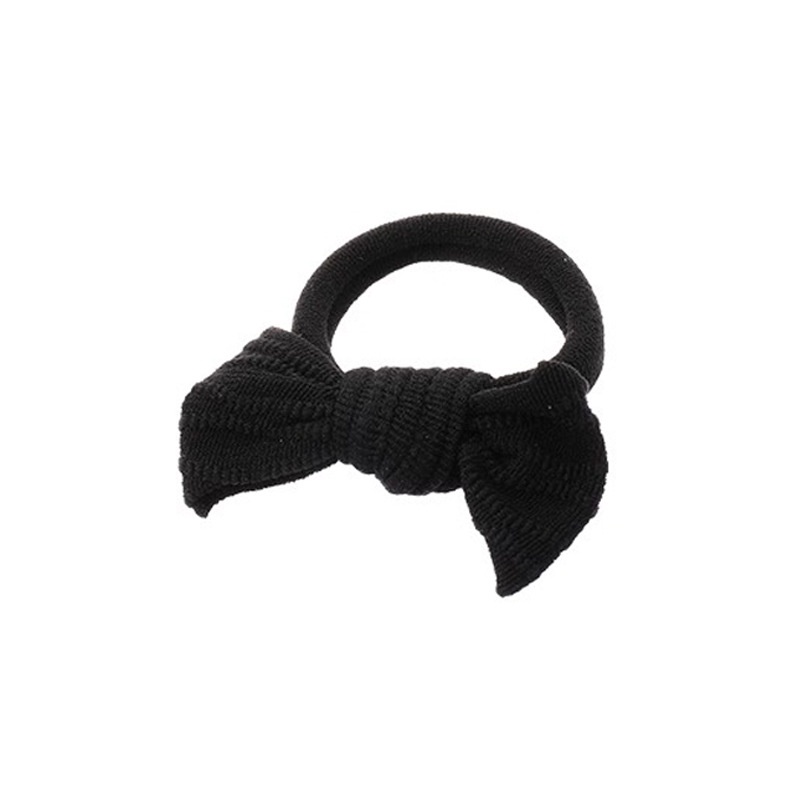 Dây Buộc Tóc Co Giãn Hình Nơ Màu Sắc Ngọt Ngào Cho Bé Gái