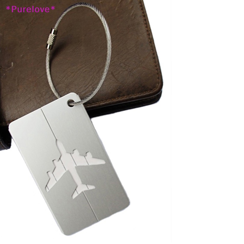 Thẻ Tên Gắn Hành Lý Du Lịch Bằng Hợp Kim Nhôm Tiện Dụng Mới