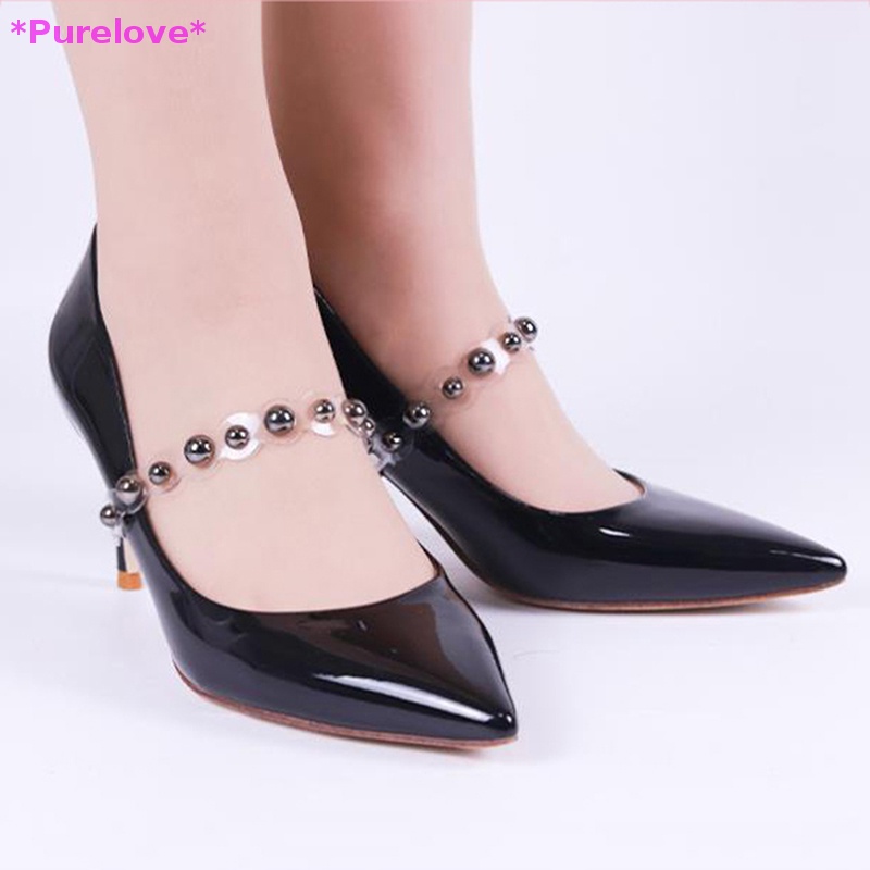 1 Cặp Dây Đeo Giày Cao Gót Co Giãn Chống Rơi Dành Cho Nữ Mới