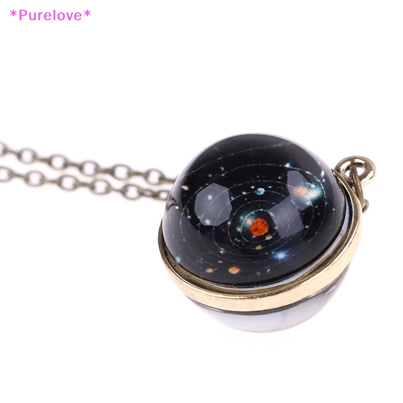 Vòng cổ Hai Mặt Hình Vũ Trụ Galaxy Purelove &gt; Mặt Vòng cổ Năng Lượng Mặt Trời