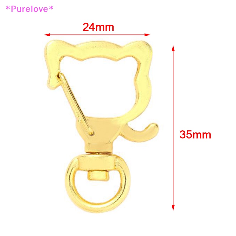 Set 10 Móc Khóa Hình Chú Mèo Xinh Xắn Mới