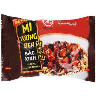 Mì mini tương đen hàn quốc ottogi 83 g hàng hiệu giá tốt