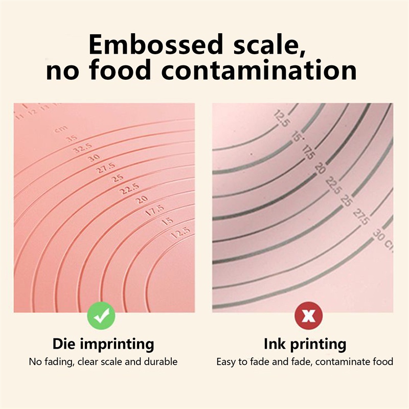 Thảm Silicon Chống Dính Cỡ Lớn 40x60cm Dùng Làm Bánh Tiện Dụng