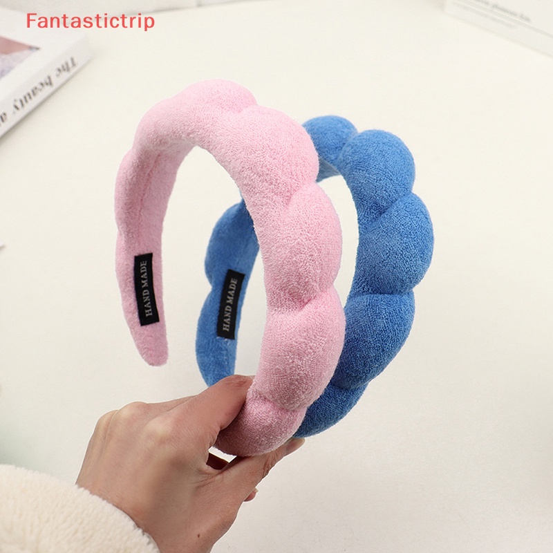 Băng Đô Cài Tóc Bằng Xốp Mềm Mại Phong Cách Retro Thời Trang