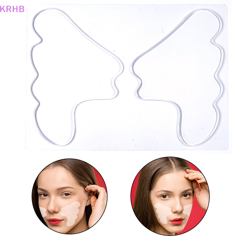 1 Cặp Miếng Dán Silicon Chống Nếp Nhăn Có Thể Tái Sử Dụng KRHB