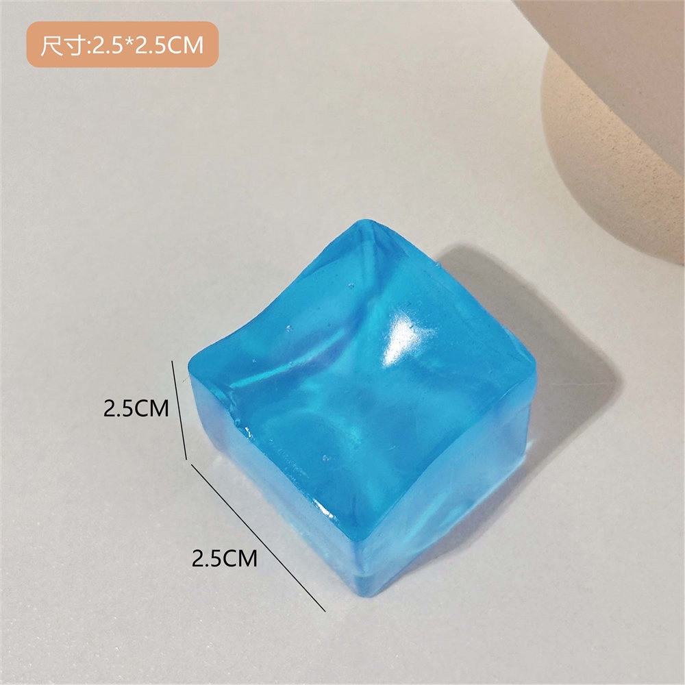 Đồ Chơi BóP Squishy HìNh Quả BóNg 3D BằNg Silicon, GiúP GiảM Stress