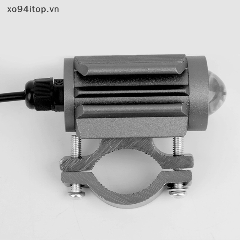 Set 1 / 2 Đèn Pha LED 9-85V Ánh Sáng Trắng / Vàng Dành Cho Xe Mô Tô