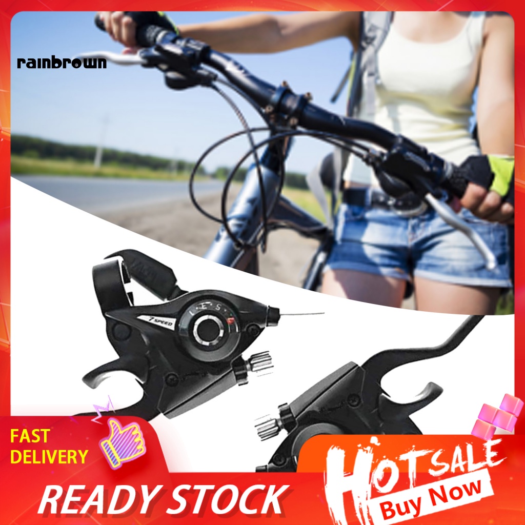 1 Cần Số Trái / Phải 3 / 7 Tốc Độ Cho Xe Đạp Leo Núi