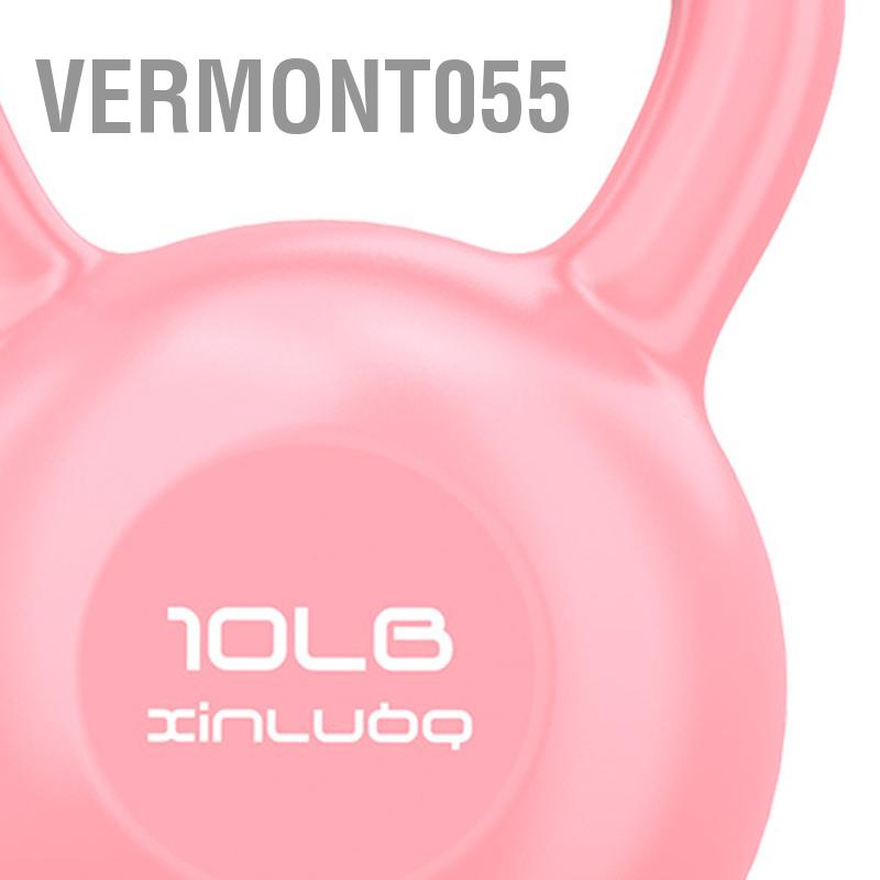 Vermont055 Kettlebell Trọng lượng Rèn luyện sức mạnh Tay cầm rộng với Bảo vệ lòng bàn tay cổ cho Nam giới Phụ nữ