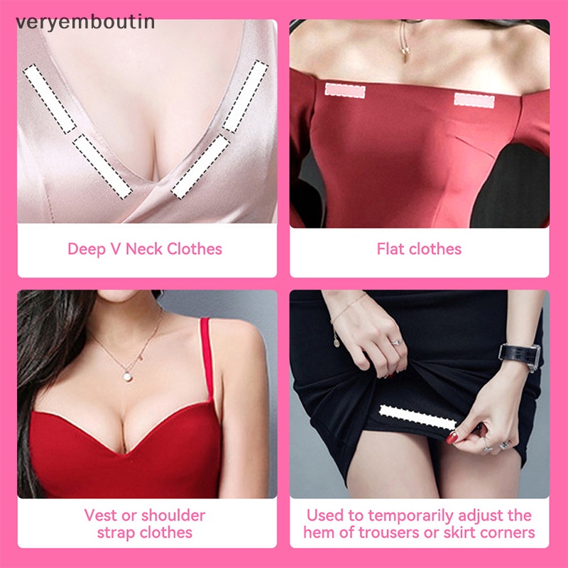 Cuộn Băng Keo Hai Mặt Trong Suốt 36 Miếng Dán Chống Nhiễm Trùng Cho Đầm / Toàn Thân