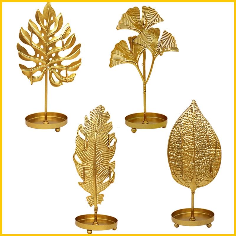 Giá Đỡ Trưng Bày Trang Sức Hình Chiếc Lá Bằng Sắt