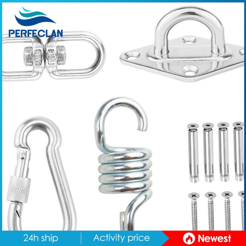 Móc Treo Võng Dạng Xoay Dễ Lắp Đặt Bằng Thép Không Gỉ 304