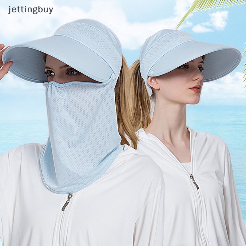 Mũ Che Phủ Cổ Chống Tia UV Có Thể Gấp Lại Dành Cho Nữ Đi Bộ Đường Dài Thể Thao Mùa Hè QDD