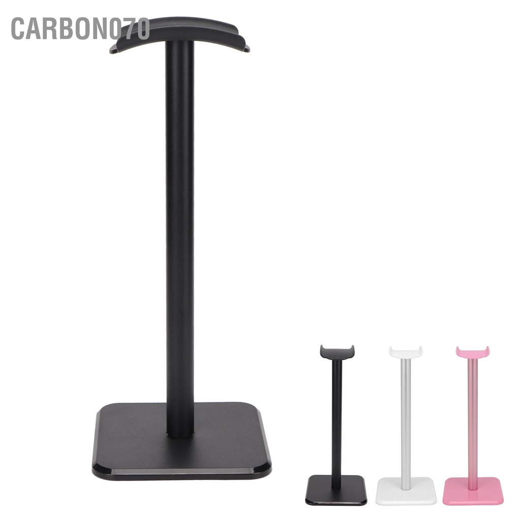 Carbon070 Chân Đế Tai Nghe Góc Tròn Chống Trượt Khay TPU Thanh Kim Loại Chắc Chắn Giá Đỡ Cho Văn Phòng Chơi Game Tại Nhà