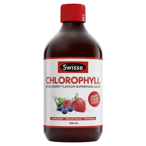 Nước diệp lục Swisse Chlorophyll thanh lọc cơ thể nhập khẩu Úc 500ml BeautiMax