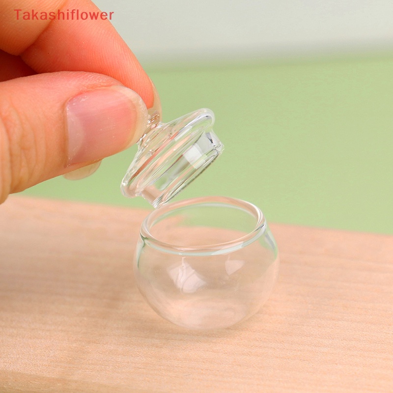 Lọ Thủy Tinh Mini Đựng Kẹo 1: 12 Trang Trí Nhà Búp Bê