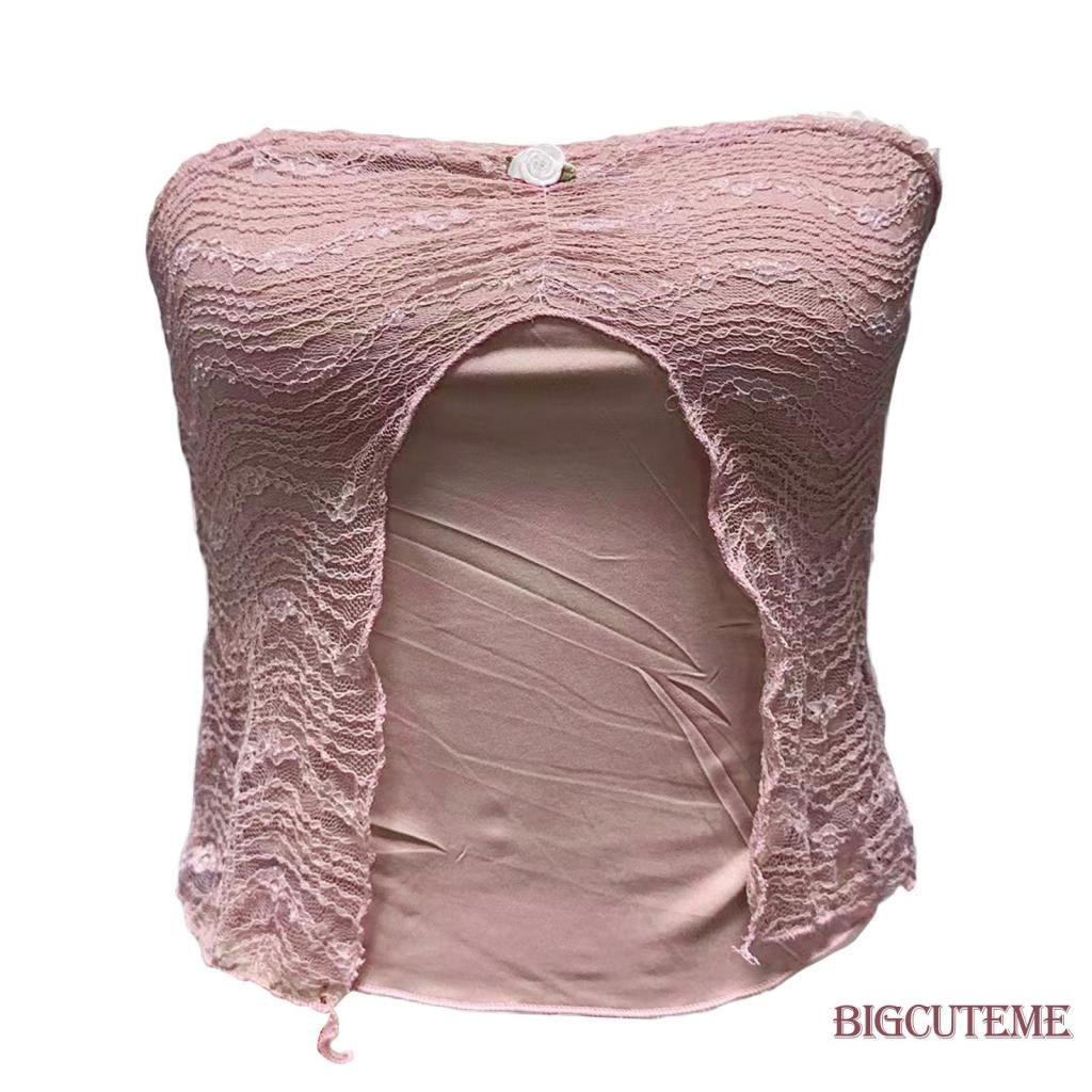 Áo Ống Cổ Thuyền Họa Tiết Hoa Thời Trang Mùa Hè Cho Nữ