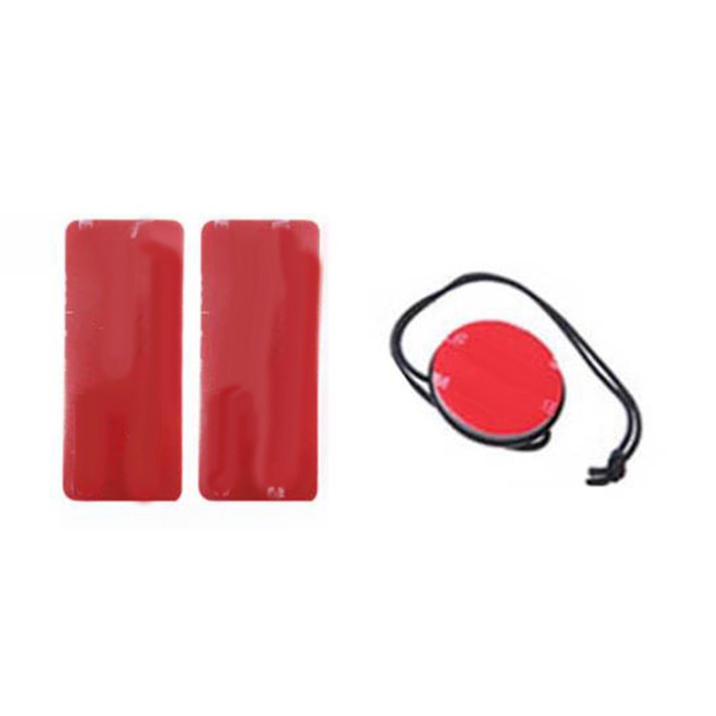 Hinged Chin Rack Motorcycle Integrated Hinge Helmet Camera Accessories Double-Sided Connection Glue Sticker [Q/4]