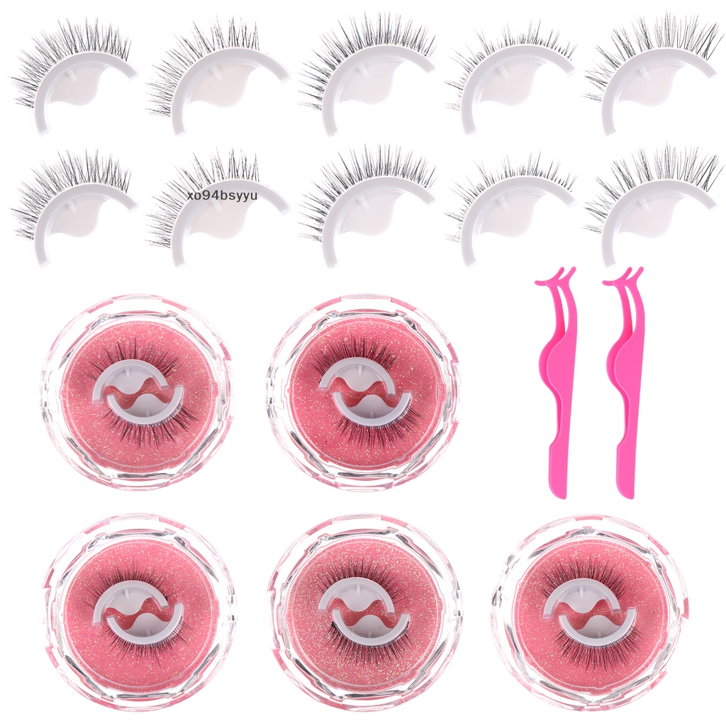 5 Cặp Lông Mi Giả Tự Dính Không Cần Keo Dán Xo94Bsyu
